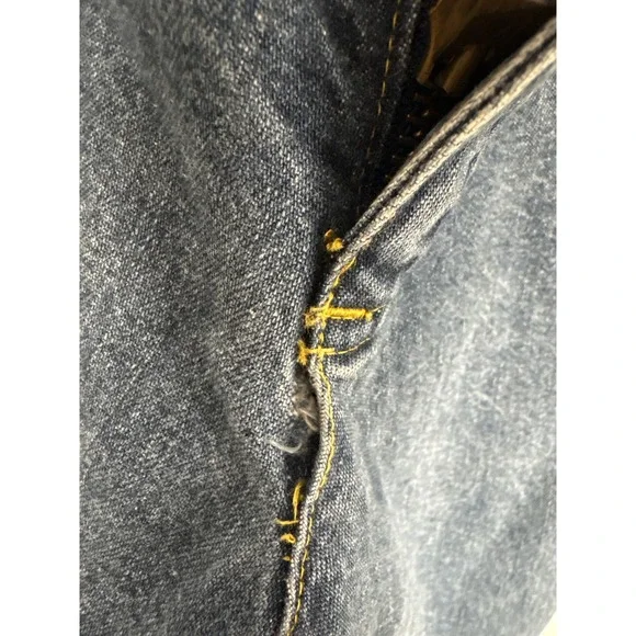 Vintage DKNY Jeans Womens Size 8 Medium Wash Straight Leg Denim Jeans USA - Picture 7 of 7